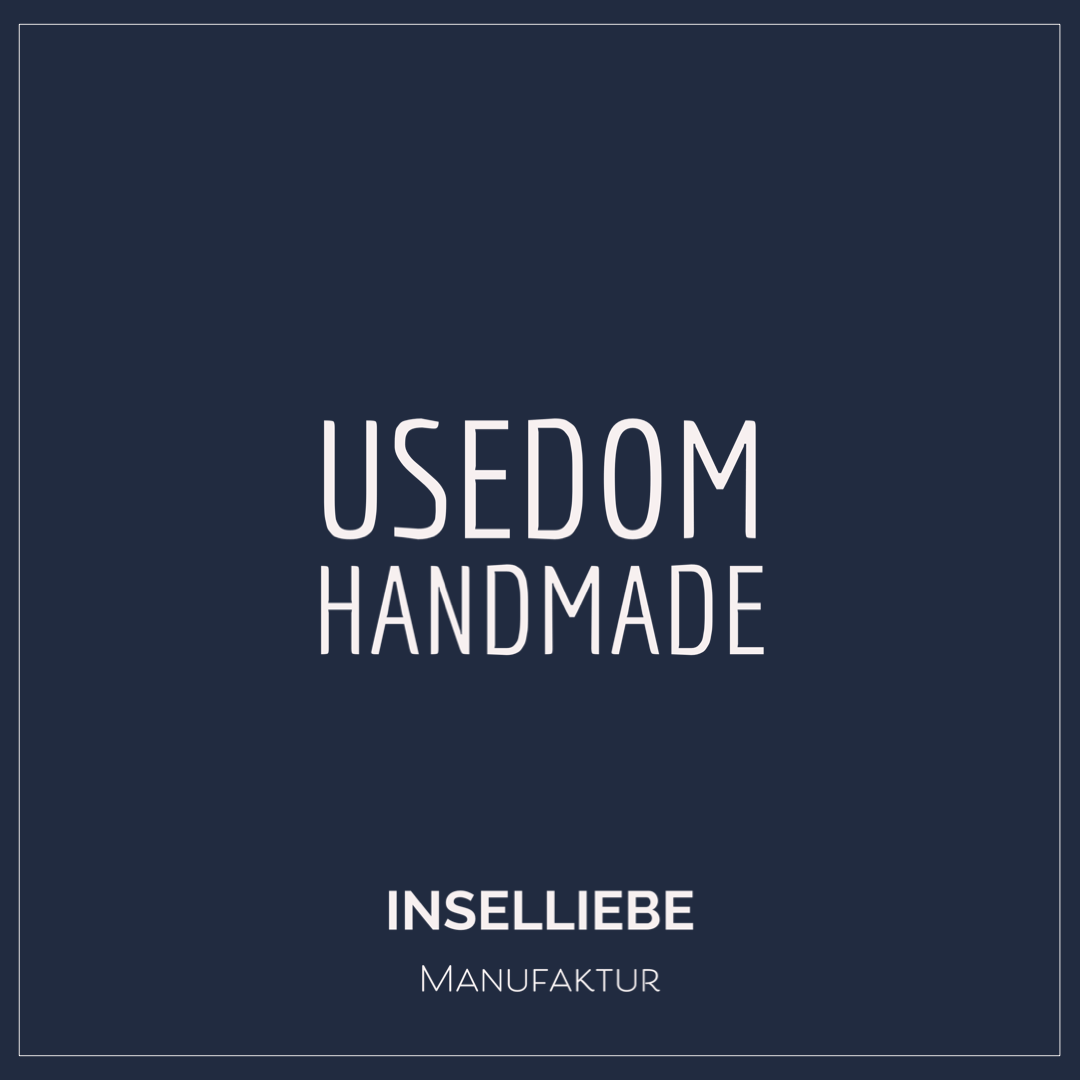Untersetzer Set "Kaiserbäder" | 4 Stück | 10x10cm - INSELLIEBE USEDOM